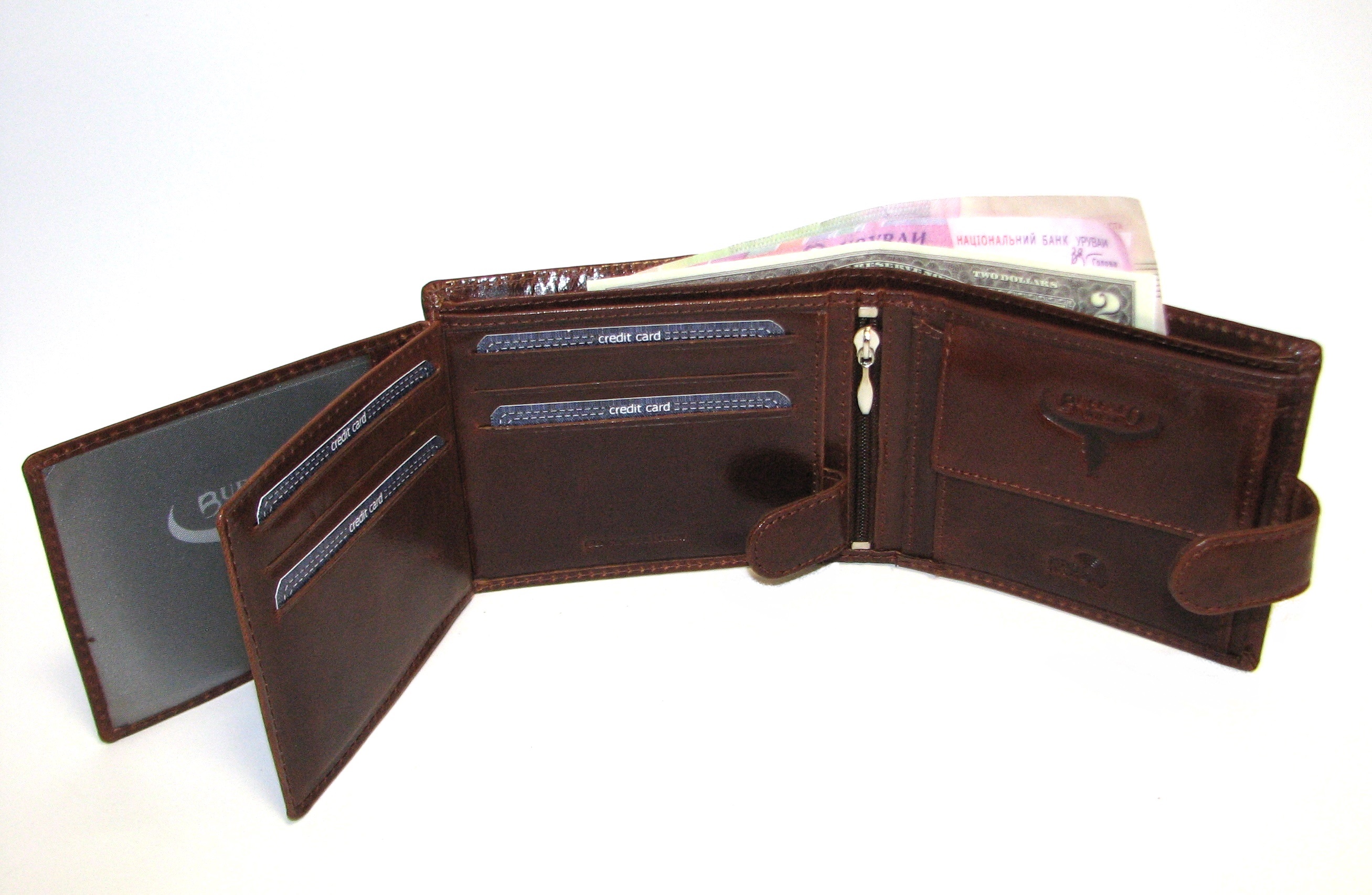 Кошелек мужской Buffalo Wild N992L-BW BROWN Кошелек мужской Buffalo Wild N992L-BW BROWN